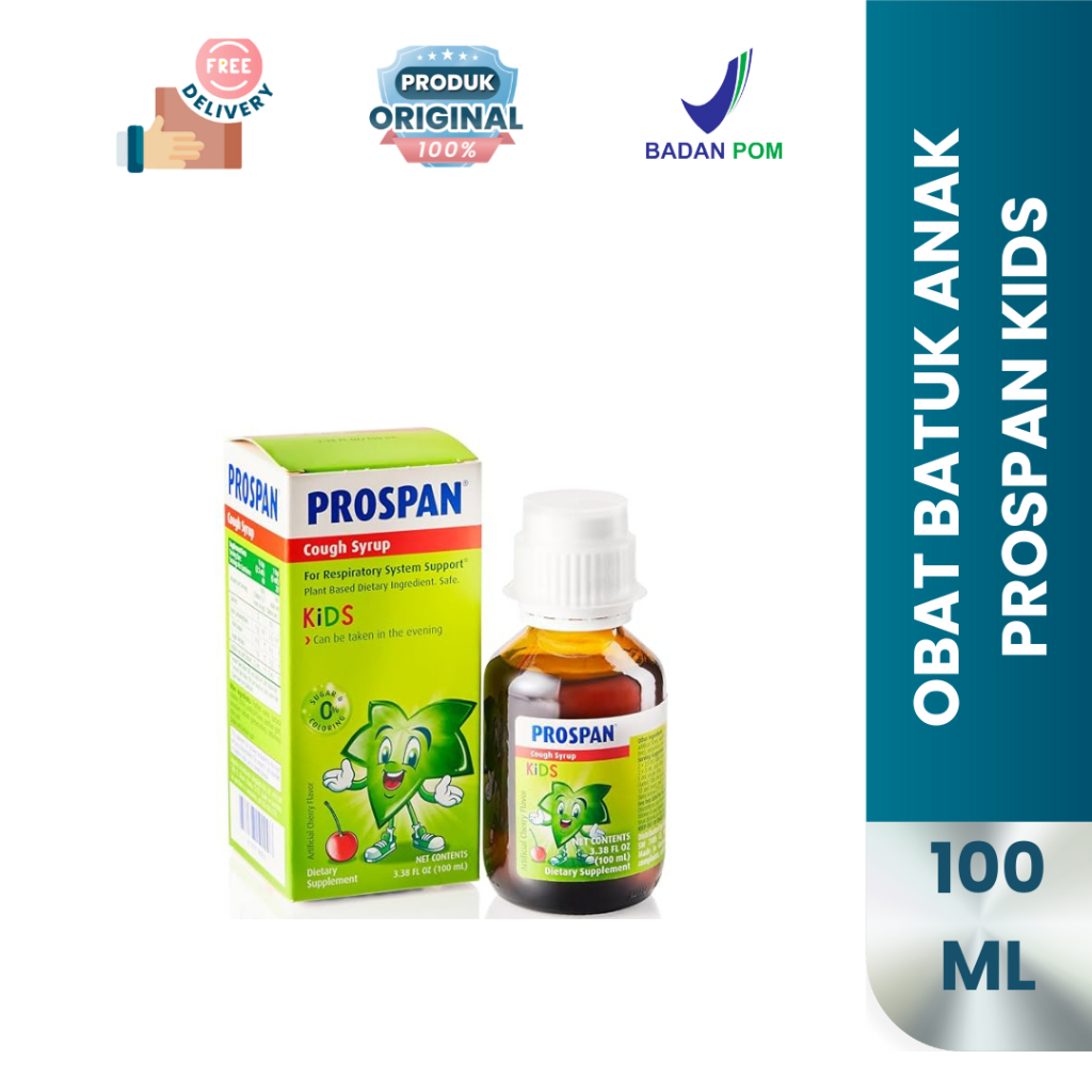 PROSPAN OBAT BATUK BERDAHAK ANAK| Prospan Kids 100ml