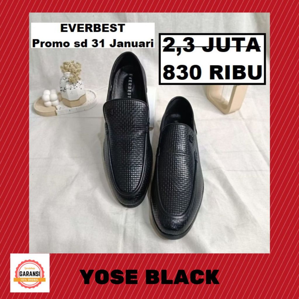 Sepatu EVERBEST pria seri YOSE SALE 100% ORIGINAL