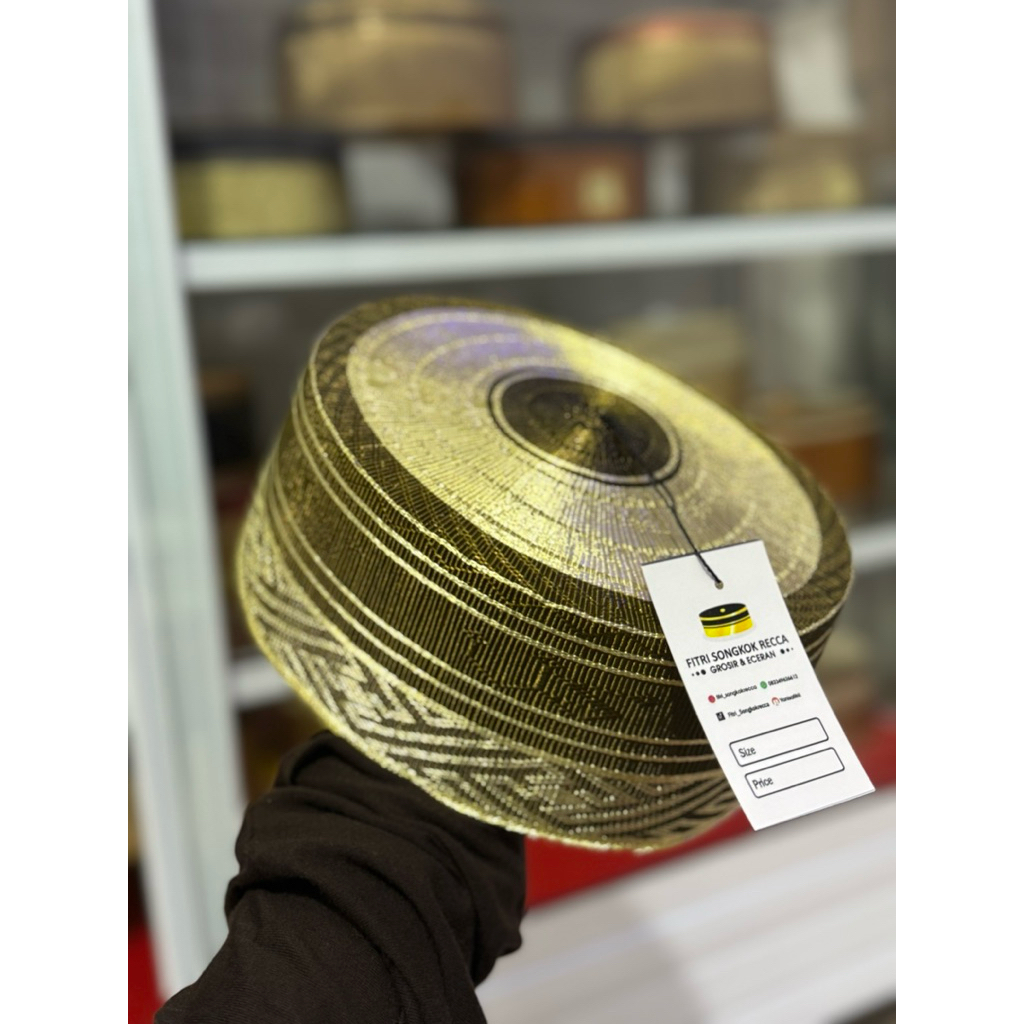 SONGKOK RECCA FULL TEMBAGA BATIK TERBARU