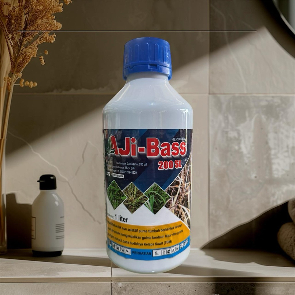 Herbisida Aji-Bass 200 SL 1 Liter - Herbisida Kontak Sistemik Aji Bass 200 SL