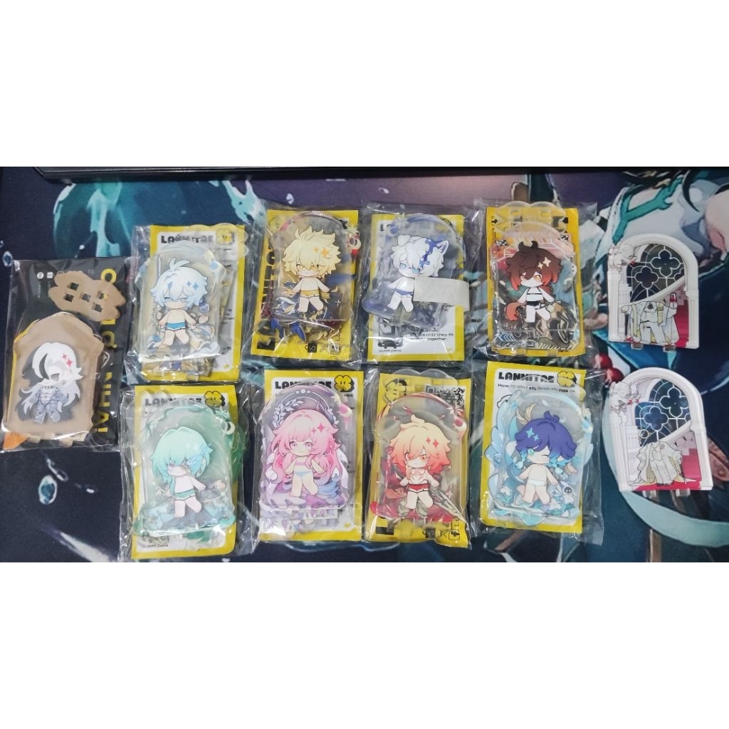 [Ready] Fanmerch Dress Up Standee Soiheo Soiheopanik Soiheoding Style Up Lannitae Genshin Impact HSR