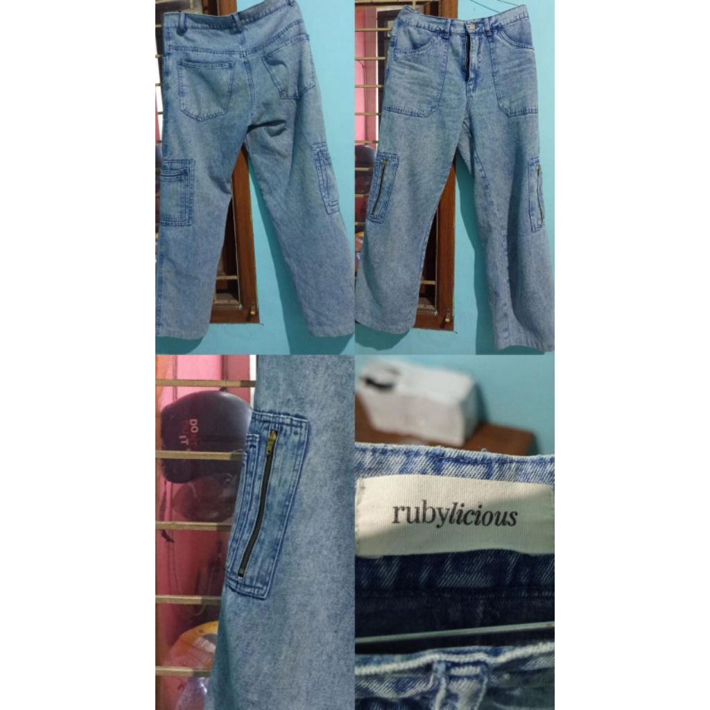 Preloved Jeans Rubylicious