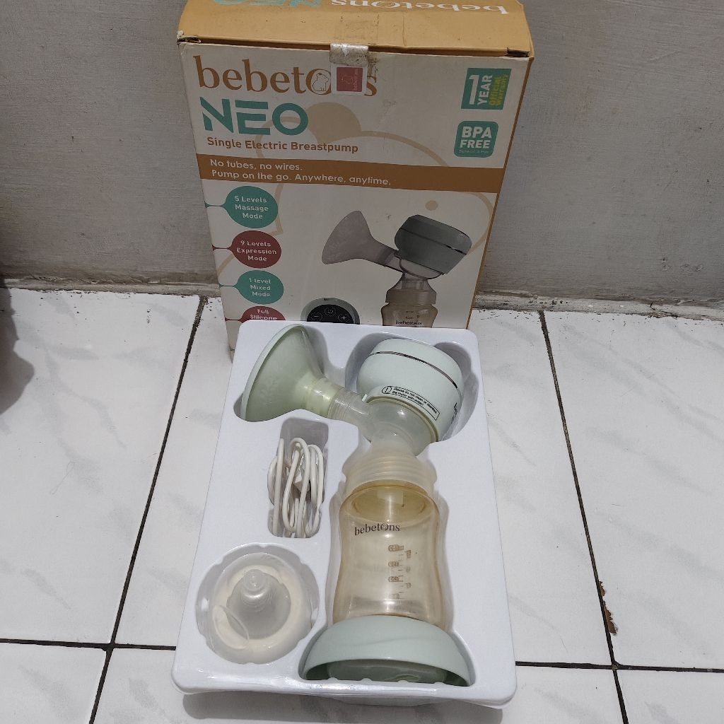 preloved pompa asi bebetons neo