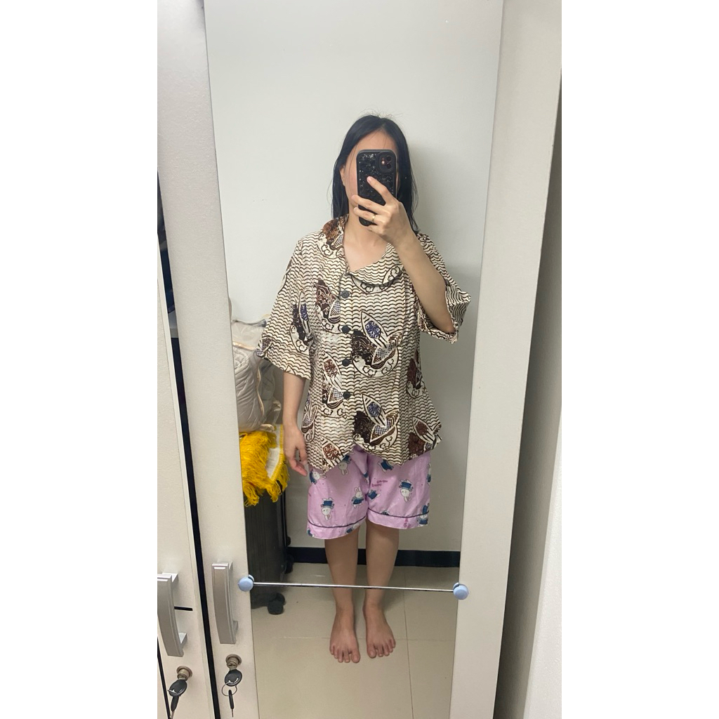 PRELOVED Batik Wanita/ Atasan Batik Wanita