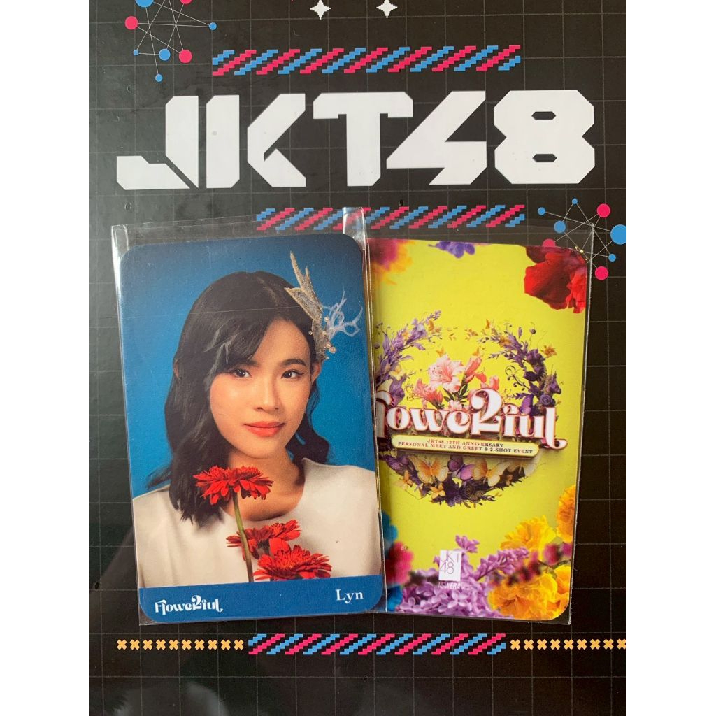 Photocard JKT48 Lyn Flowerful official