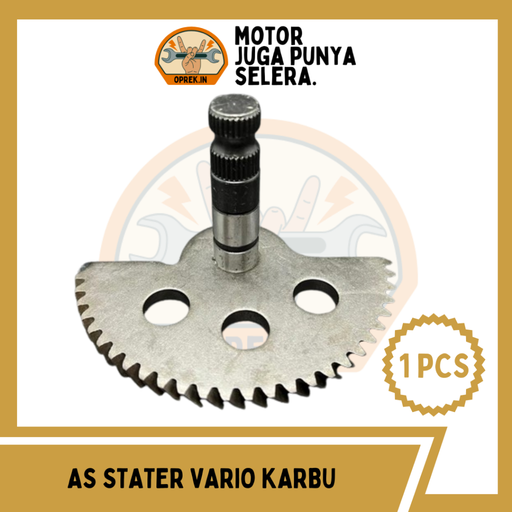 As Stater Vario Old [COD]As Engkol Selahan Kapak Gigi Ger Spindle Comp Kick Starter Honda Vario Beat