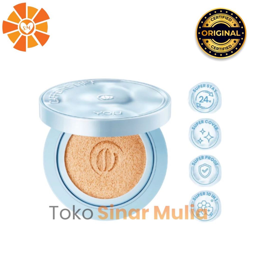 YOU Caffeine Lift V-Boost Serum Cushion | Caffeine Cushion