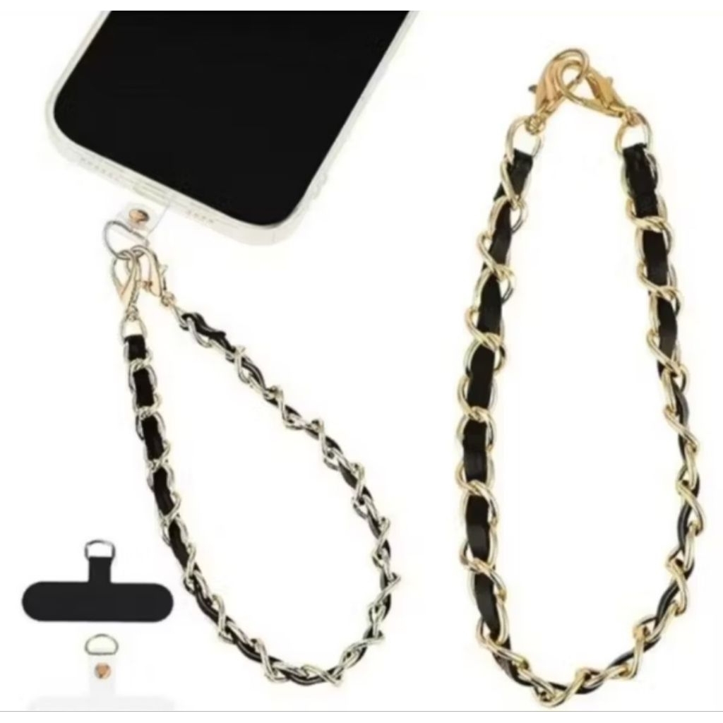 Chain Phone Charm Gantungan Hp Rantai Tali Hp .Rantai Emas Tas Tas Tali Rantai Besi untuk Pegangan