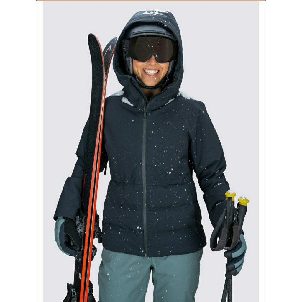 MACPAC WOMEN'S SOHO SNOW PRIMALOFT INSULATION BLACK JAKET GUNUNG HIKING WINTER SKI SNOWBOARDING ORIG