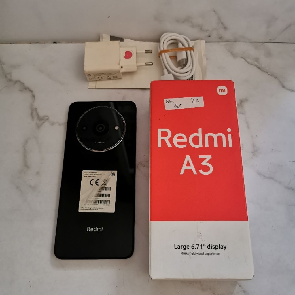 Redmi A3 ram 4GB 128GB Bekas - Garansi Resmi - second