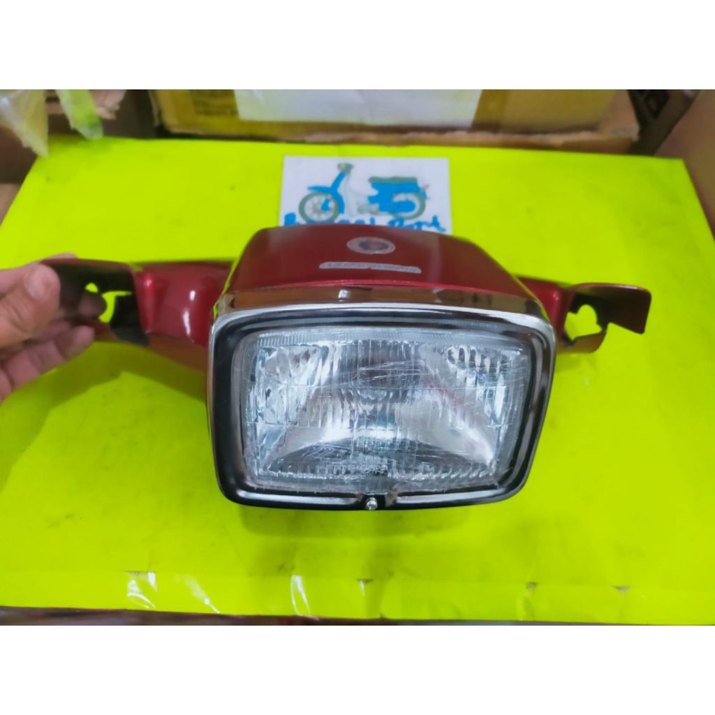batok stir kepala set lampu reflektor depan headlamp Suzuki FR80 FR 80 family CDI