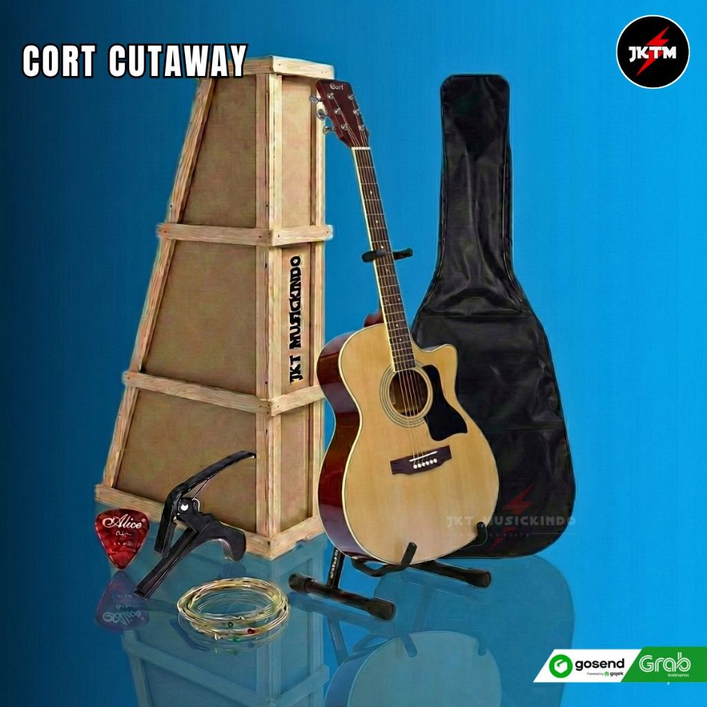 Gitar Guitar Akustik Elektrik Listrik Cort Cutway eq belcat 7545r High Quality Custom