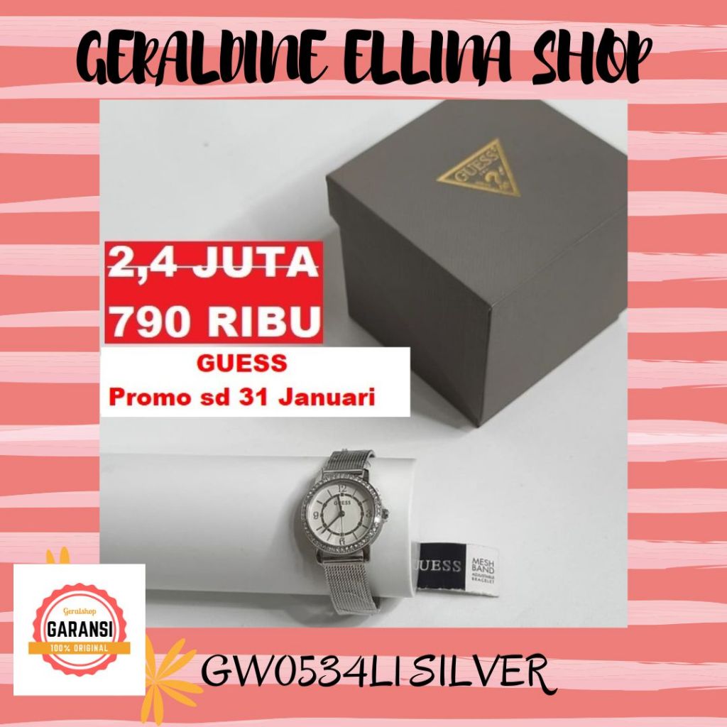 Jam tangan Guess Original SALE Store Seri GW0534L1