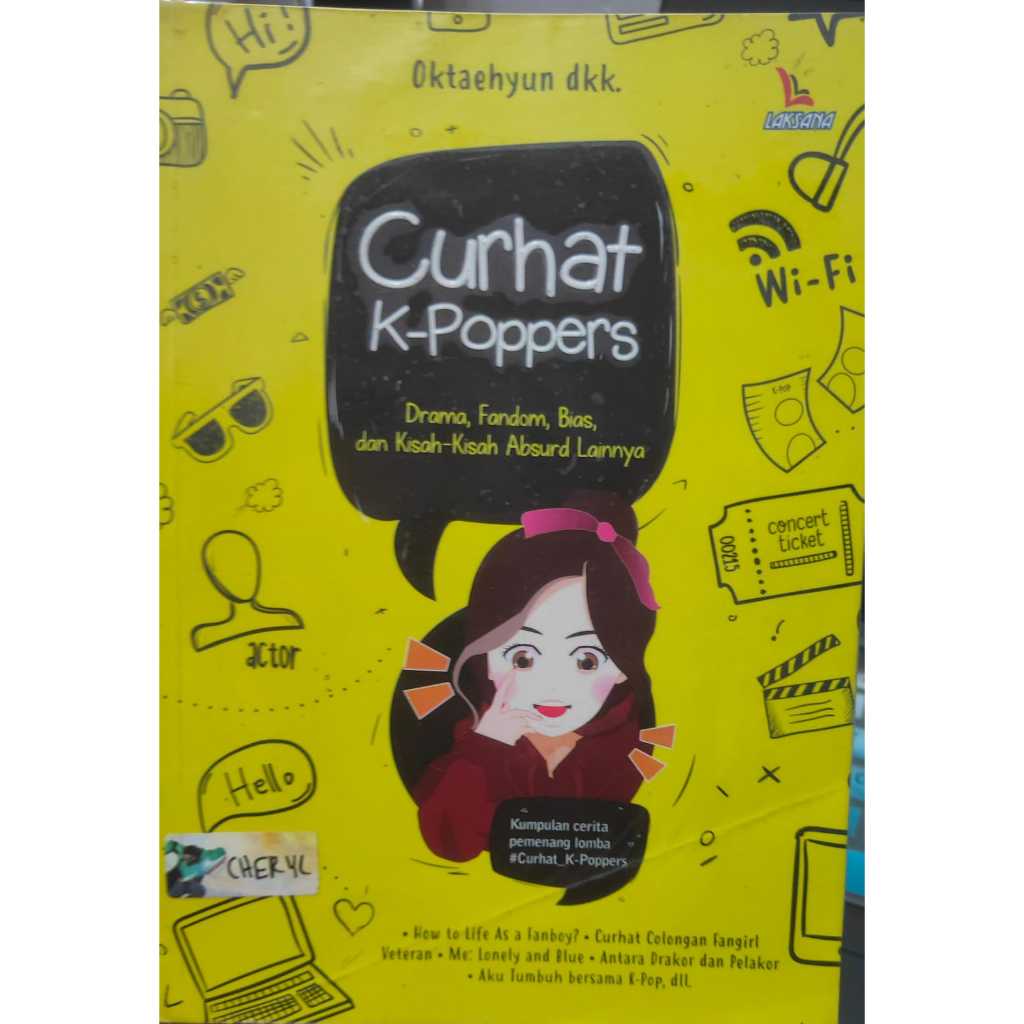 BUKU CURHAT K-POPPERS BEKAS