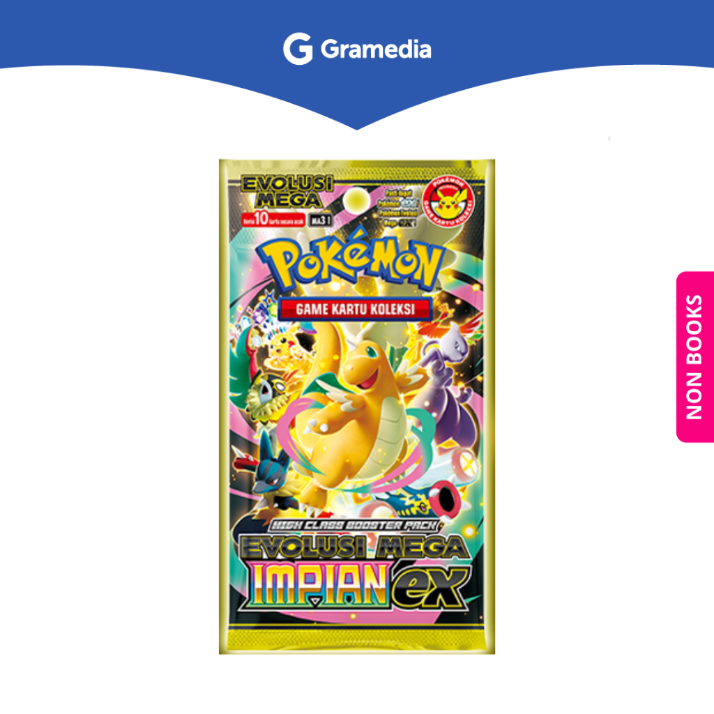 Gramedia Depok - Card Pokemon Evolusi Mega Impian EX