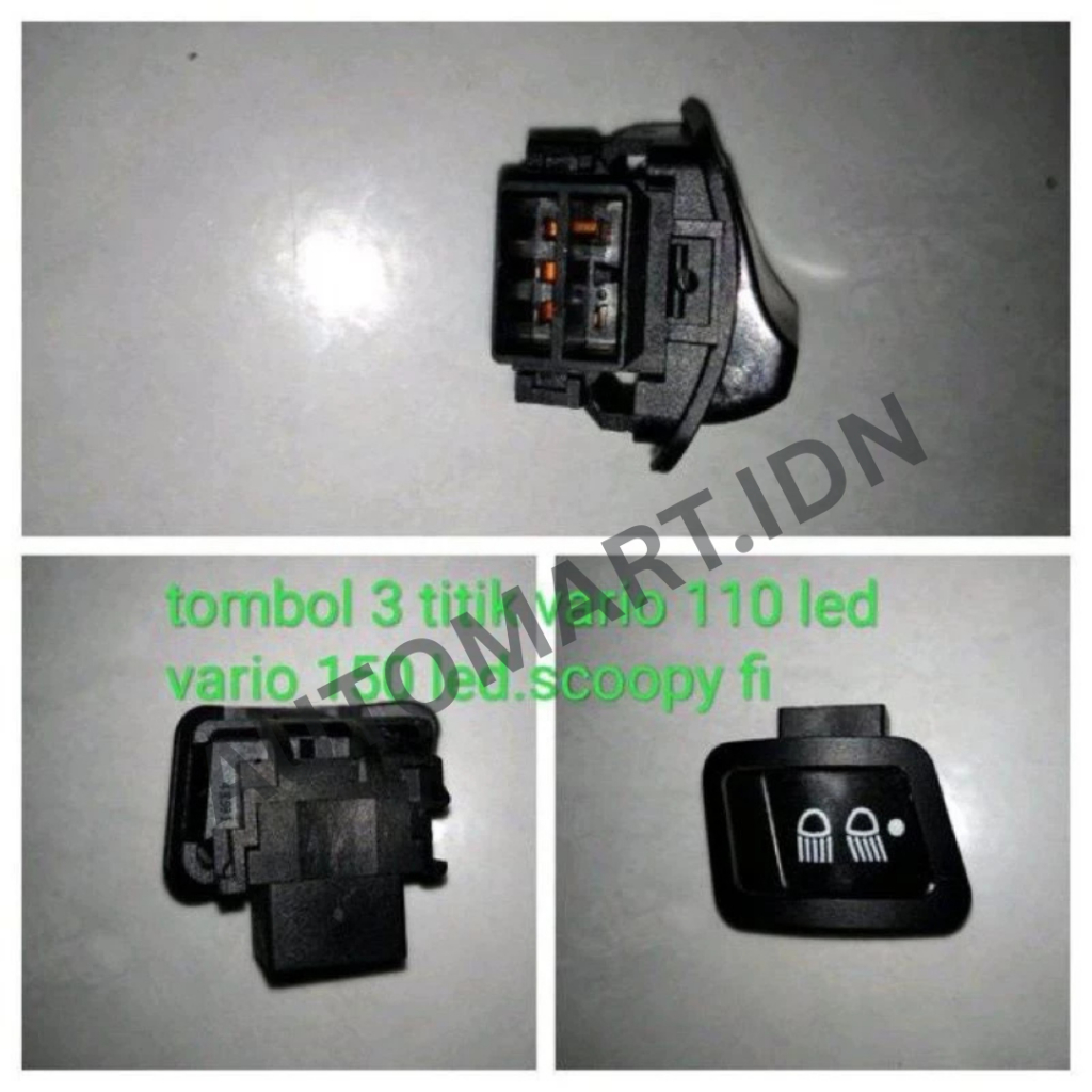 Saklar Dim 3 Titik 5 Socket Pin Vario 125 LED Vario 150 LED