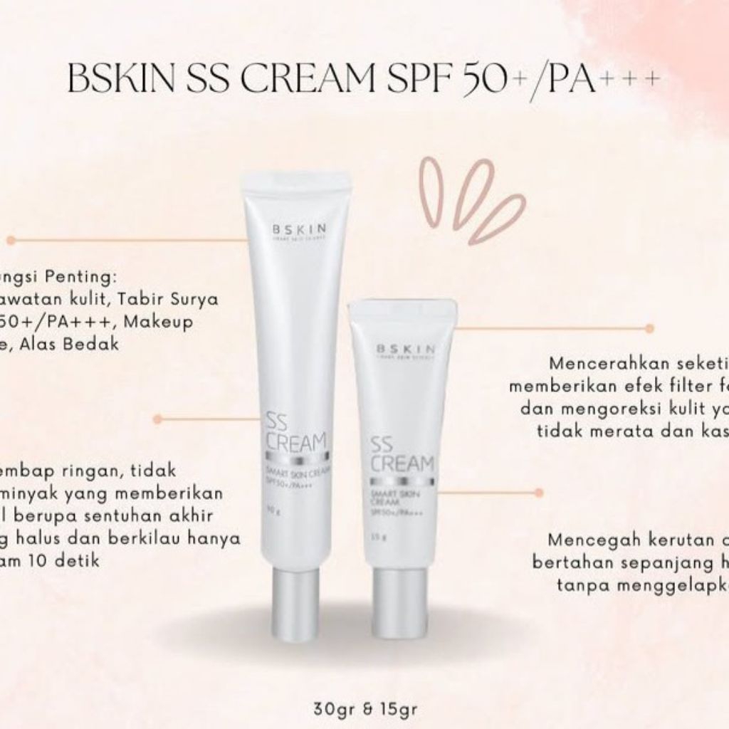 ss cream bskin 15gr original 2028 segel