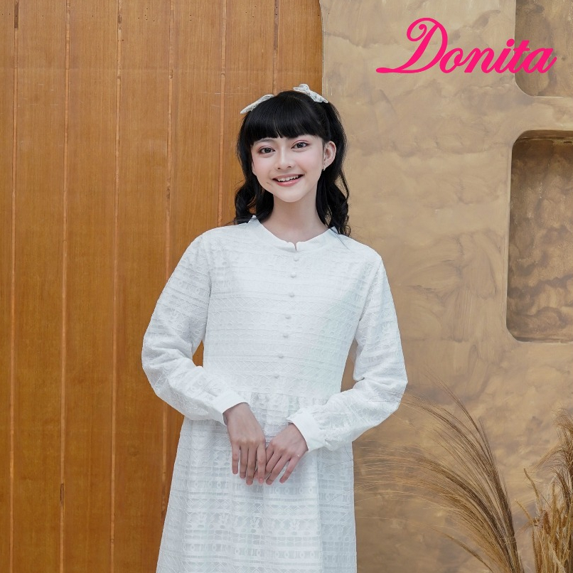 BAJU MUSLIM ANAK PEREMPUAN BRAND DONITA  8I 652