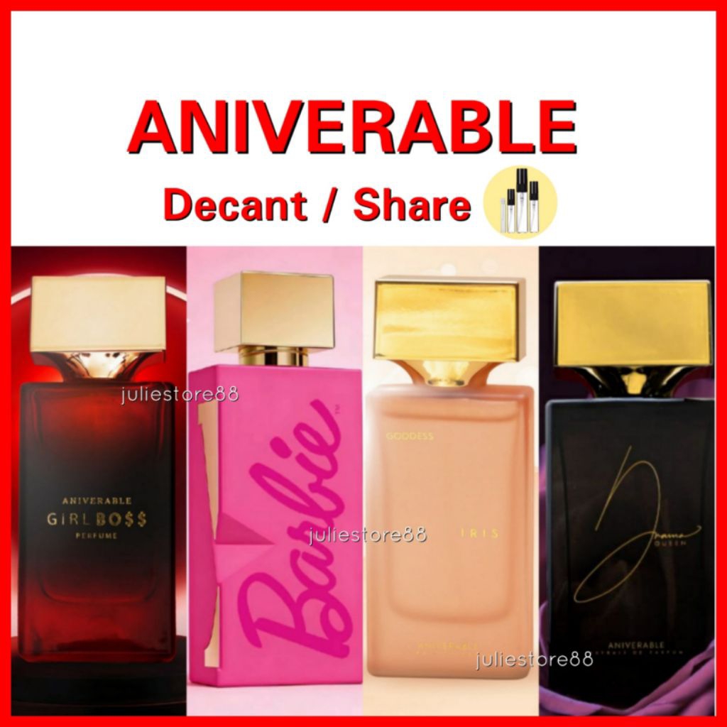 (Share/Decant) Aniverable Extrait De Parfum by Tasya Revina Amore Goddess Aphrodite Barbie Savior Gi