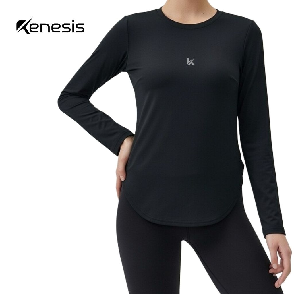 Atasan Manset Baju Olahraga Muslim Premium  Lembut, Stretch, Nyaman ,Gym Zumba Yoga Senam Lari Outdo