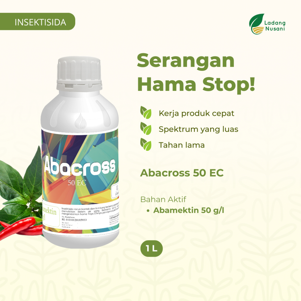 Insektisida Pembasmi Hama Tanaman Cabai Cairan Konsentrat 1 Liter