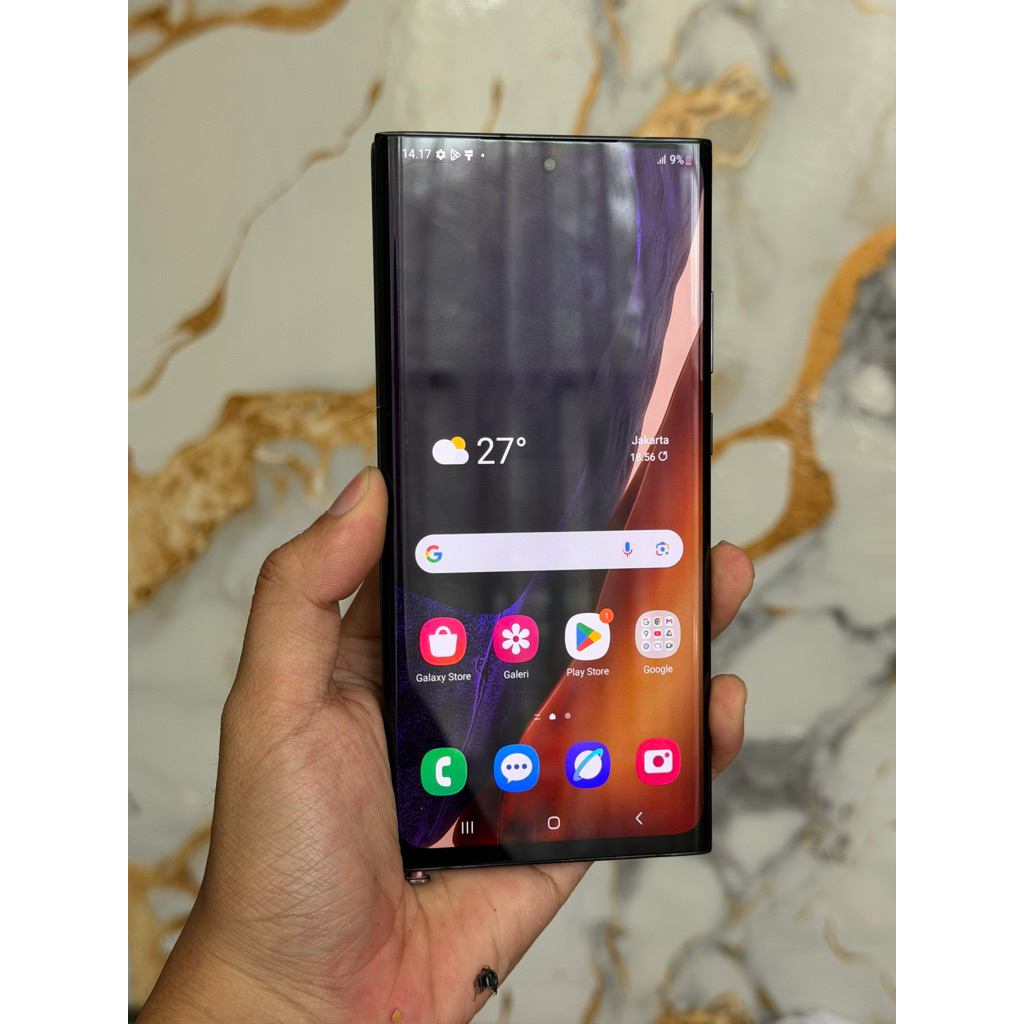 Handpone Hp Samsung Note 20 Ultra 8/256 4G Sein Resmi second Seken bekas murah bergaransi Seken siap