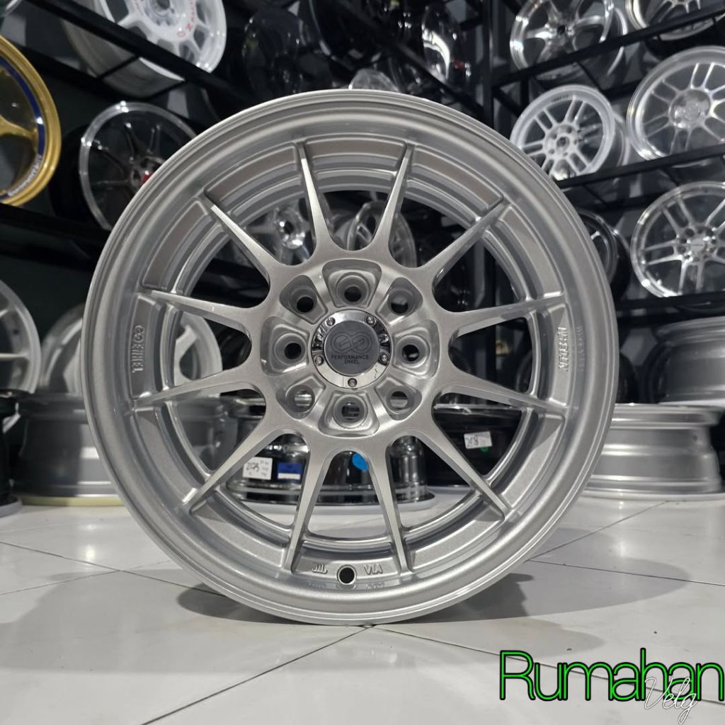 velg mobil r15 enkei spider lebar 6,5 pcd 4x100 - 4x114,3 velg racing r15 avanza Xenia velg mobil ri