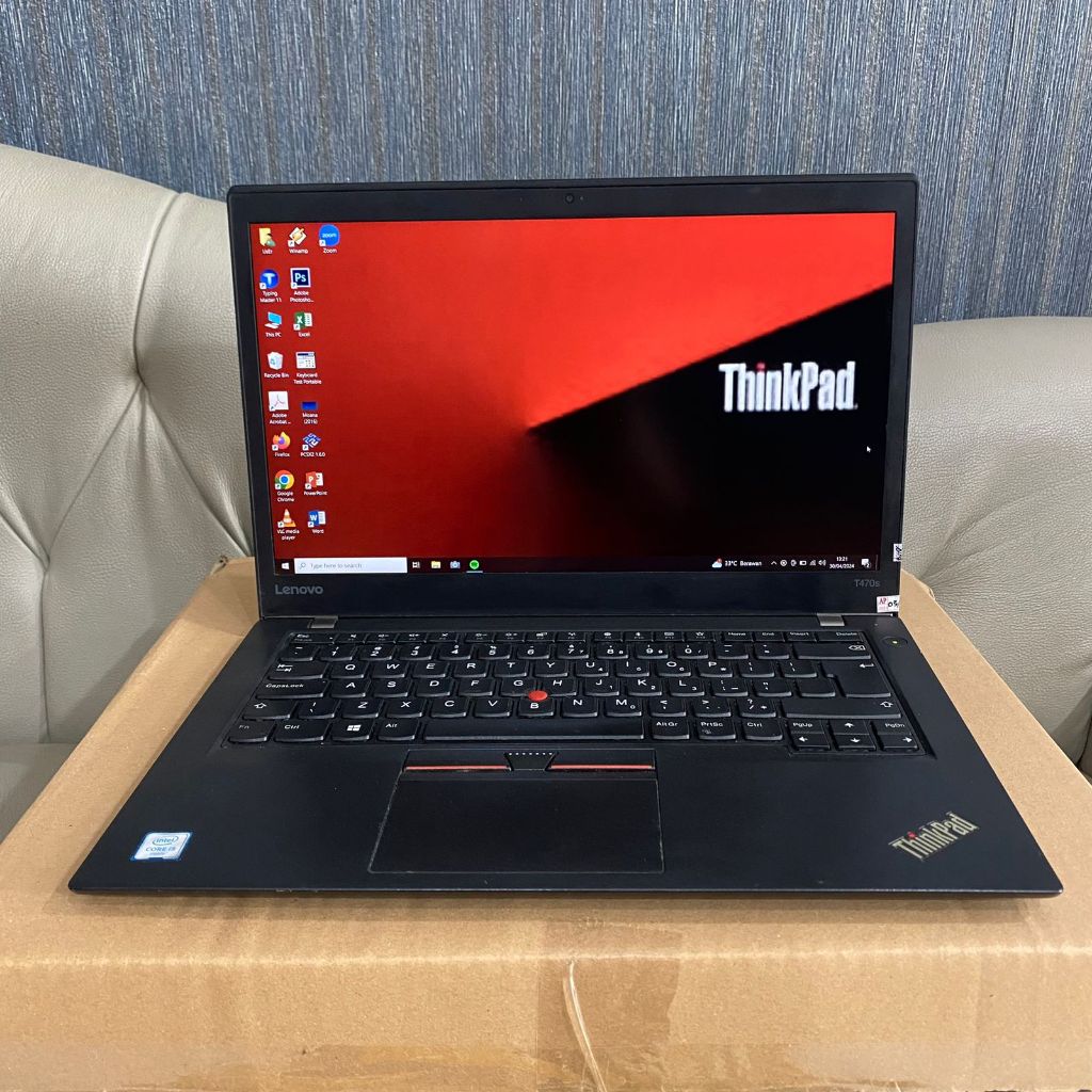 Laptop Lenovo Thinkpad T470S, Gaming, Intel core i5 - 7200U, Black