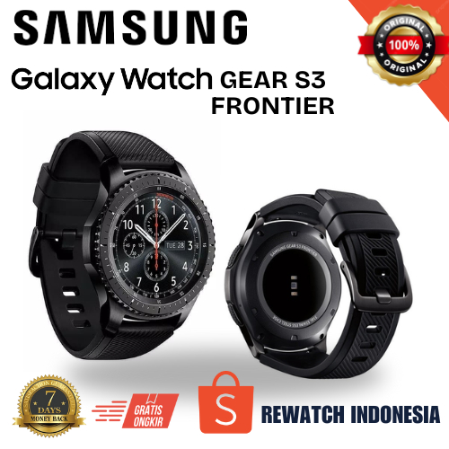 SAMSUNG GALAXY WATCH S3 Frontier Second Seperti Baru Bluetooth GPS Samsung Pay