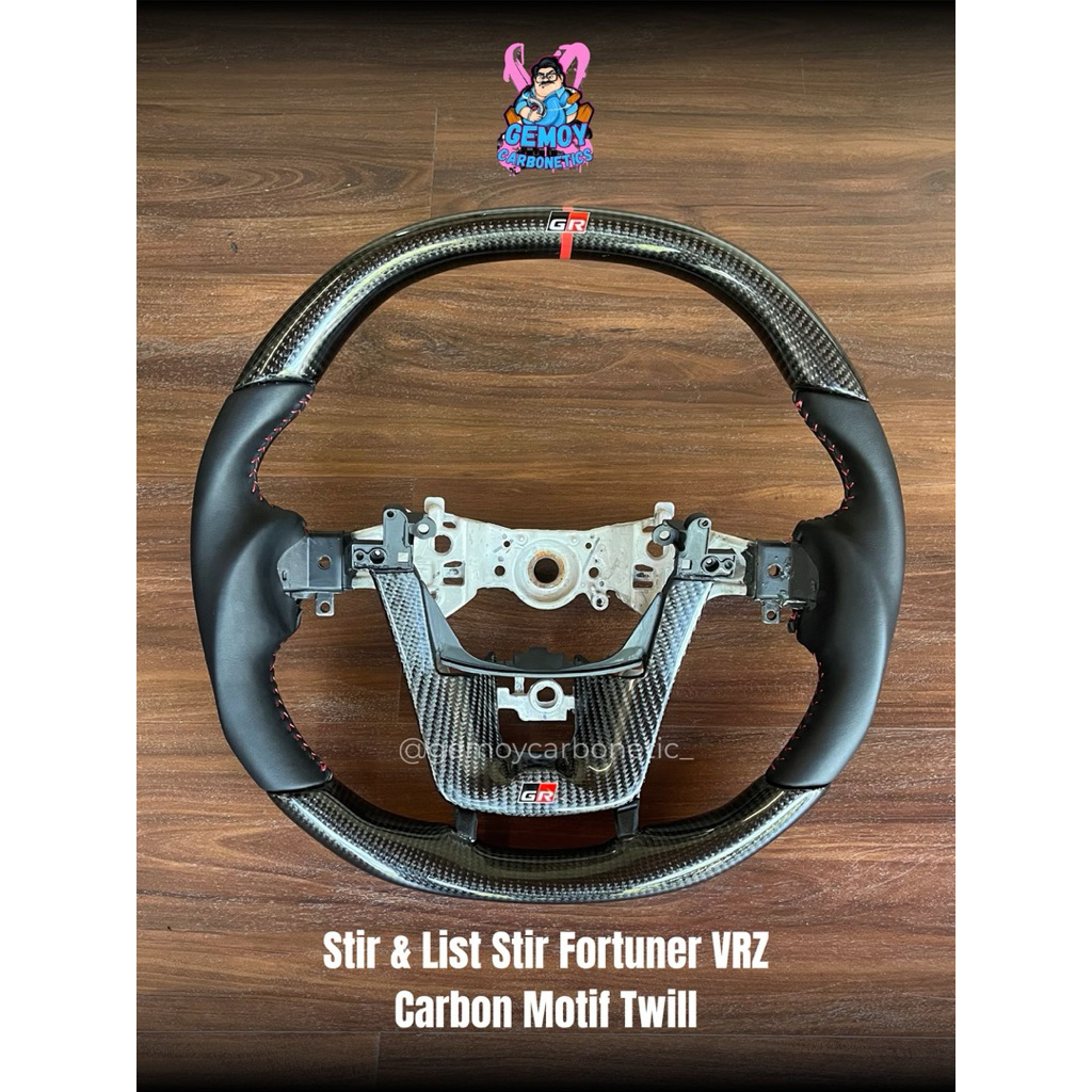 STIR CARBON FORTUNER VRZ MOTIF TWIL