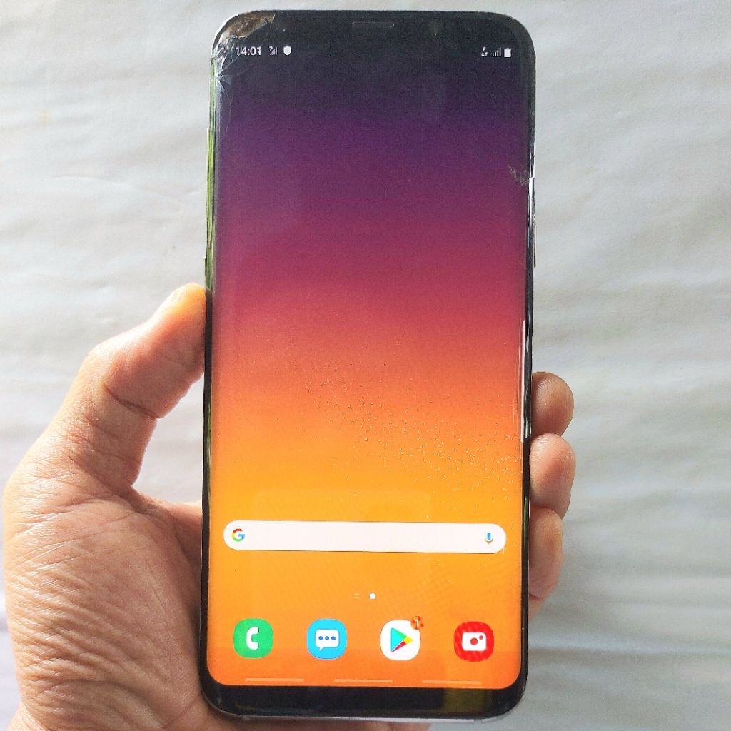 Handphone Hp Samsung Galaxy S8 Plus 4/64 GB NFC Second Eks Inter Original