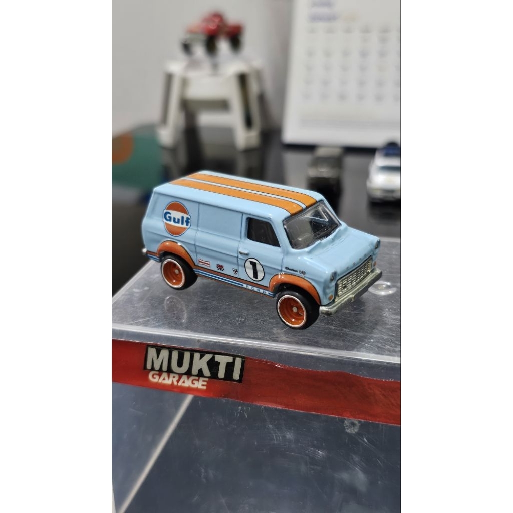 Hot Wheels Premium Gulf Ford Transit SuperVan Loose