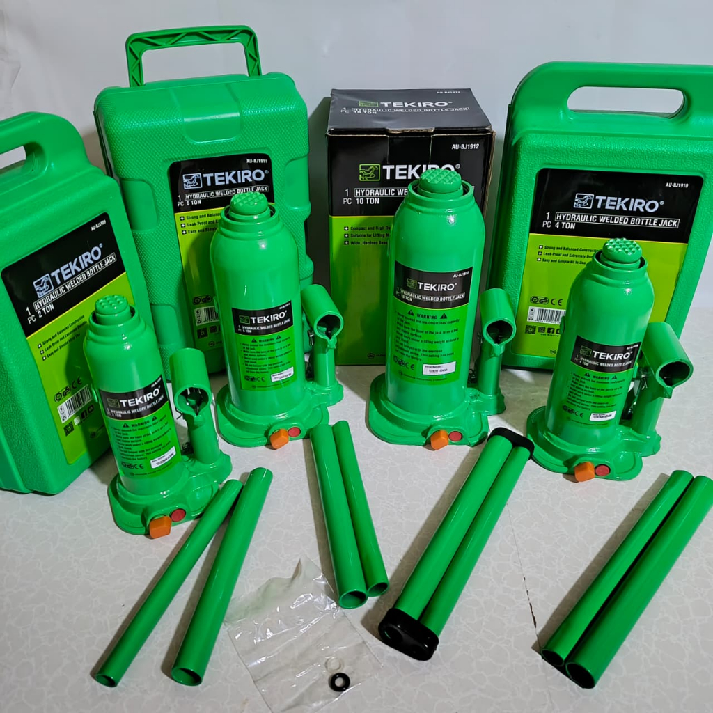Tekiro Dongkrak mobil botol 2 4 6 10 Ton / Hydraulic Botol Jack / Dongkrak buaya /Dongkrak jembatan
