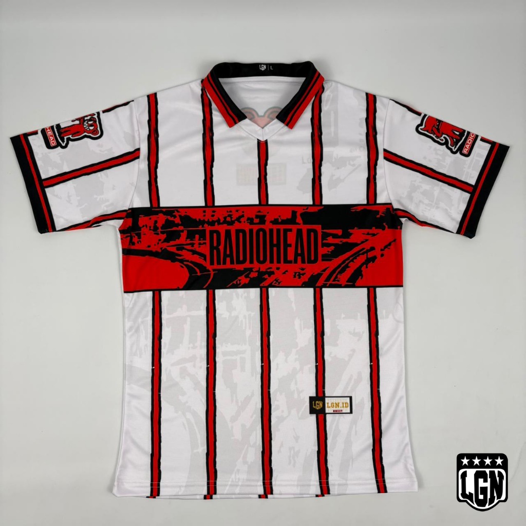 LGN / RADIOHEAD / NUMBER SERIES / JERSEY / STRETWEAR / MUSIC / VINTAGE / FREE NICKNAME