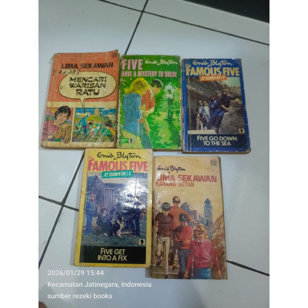 Novel Lima Sekawan