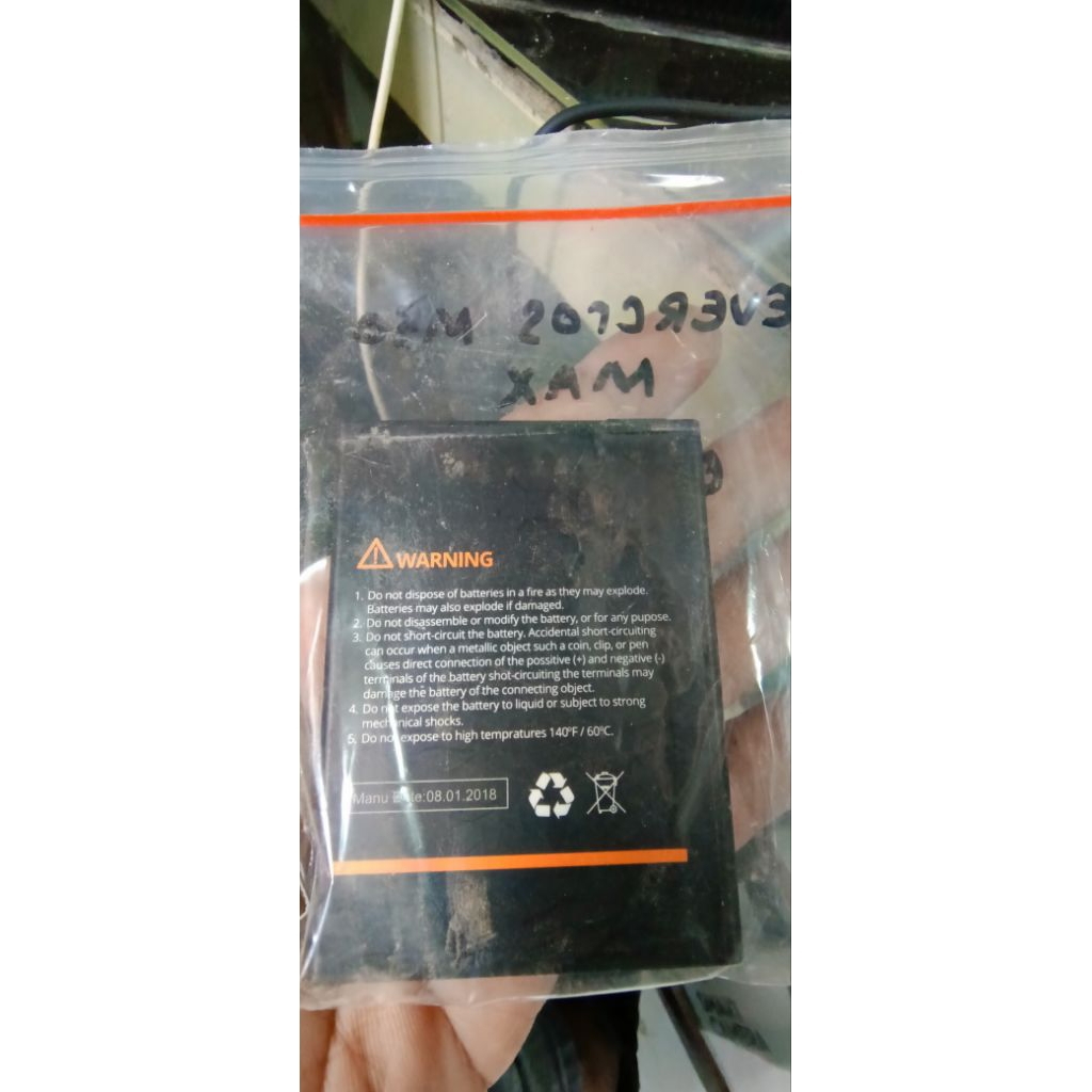 Baterai Evercoss M50 Max Original
