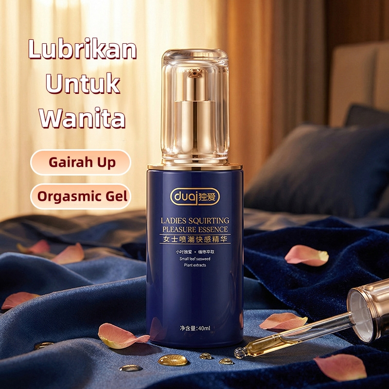 Female Orgasm Lubricant Gel 40ml - increases pleasure Pelumas Wanita Aman Water based
