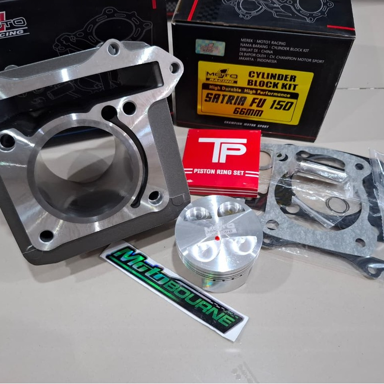 Blok seher Moto1 cylinder blok Satria Fu 66MM Moto1 Racing