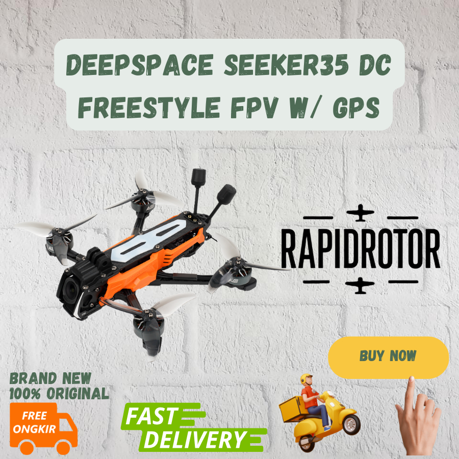 DeepSpace Seeker35 DC 3.5 Inch 6S Digital / Analog Freestyle FPV Drone PNP BNF RTF w/ GPS