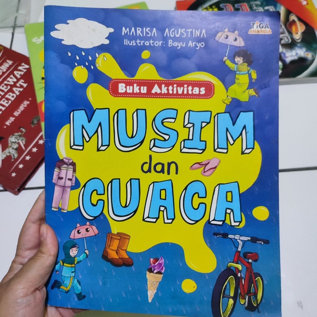 buku bacaan anak musim dan cuaca