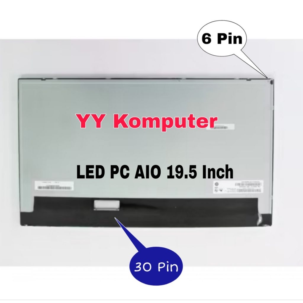 Layar LED LCD PC All In One M195RTN01.0 AIO 19.5 Inch
