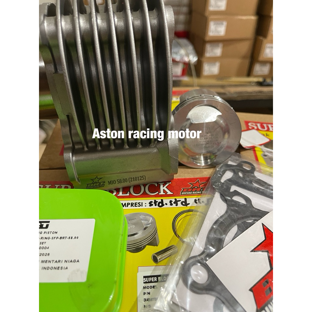 blok casting iron BRT Mio old mio sporty 58mm