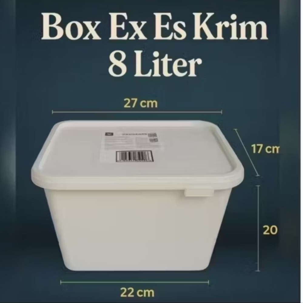 Ember Box Es Krim eskrim ice cream 8 Liter bekas tempat es krim