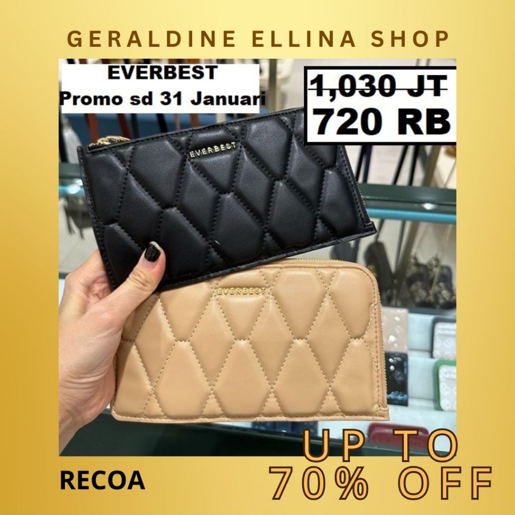 Dompet Wanita EVERBEST ori 100% seri RECOA SALE