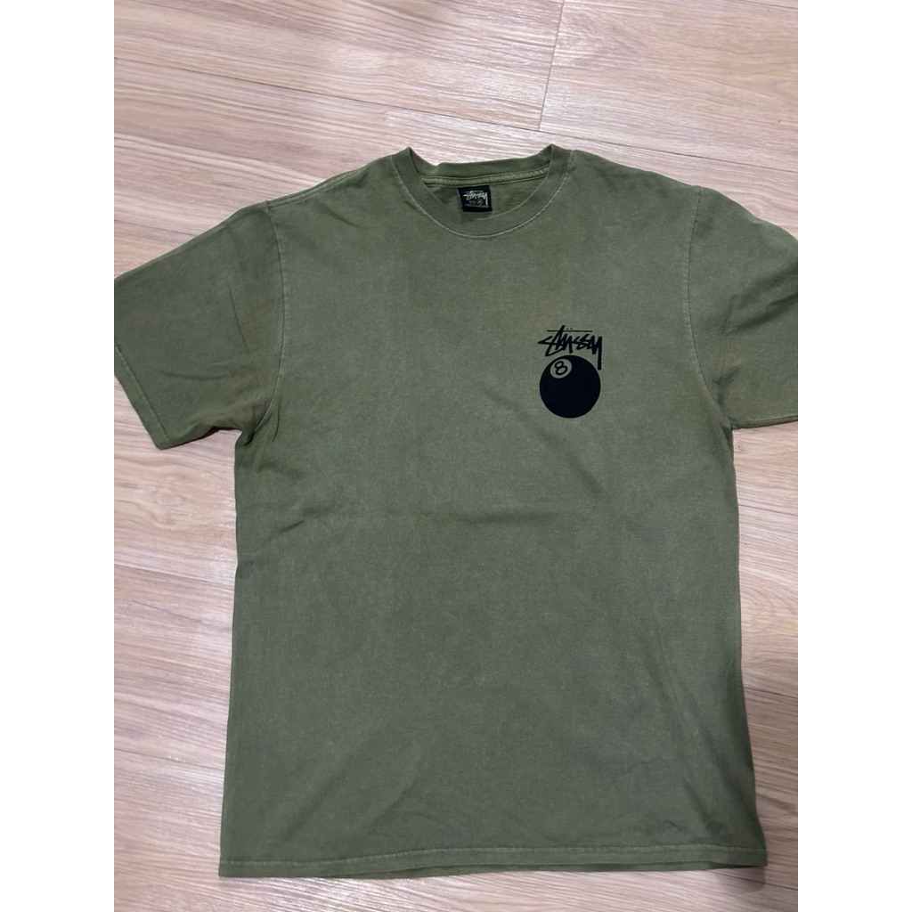 Stussy 8Ball Green Tshirt