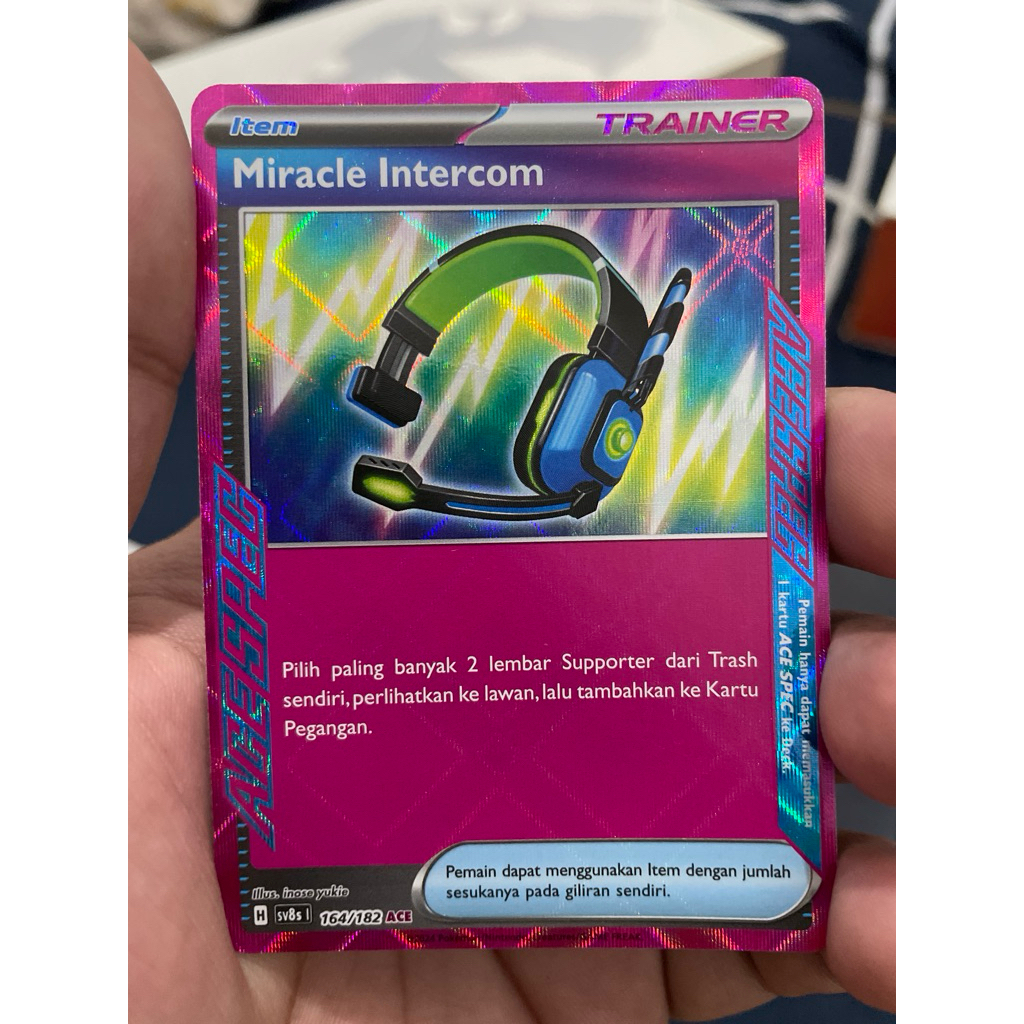 Miracle Intercom ACE SPEC - TCG Pokemon Indonesia