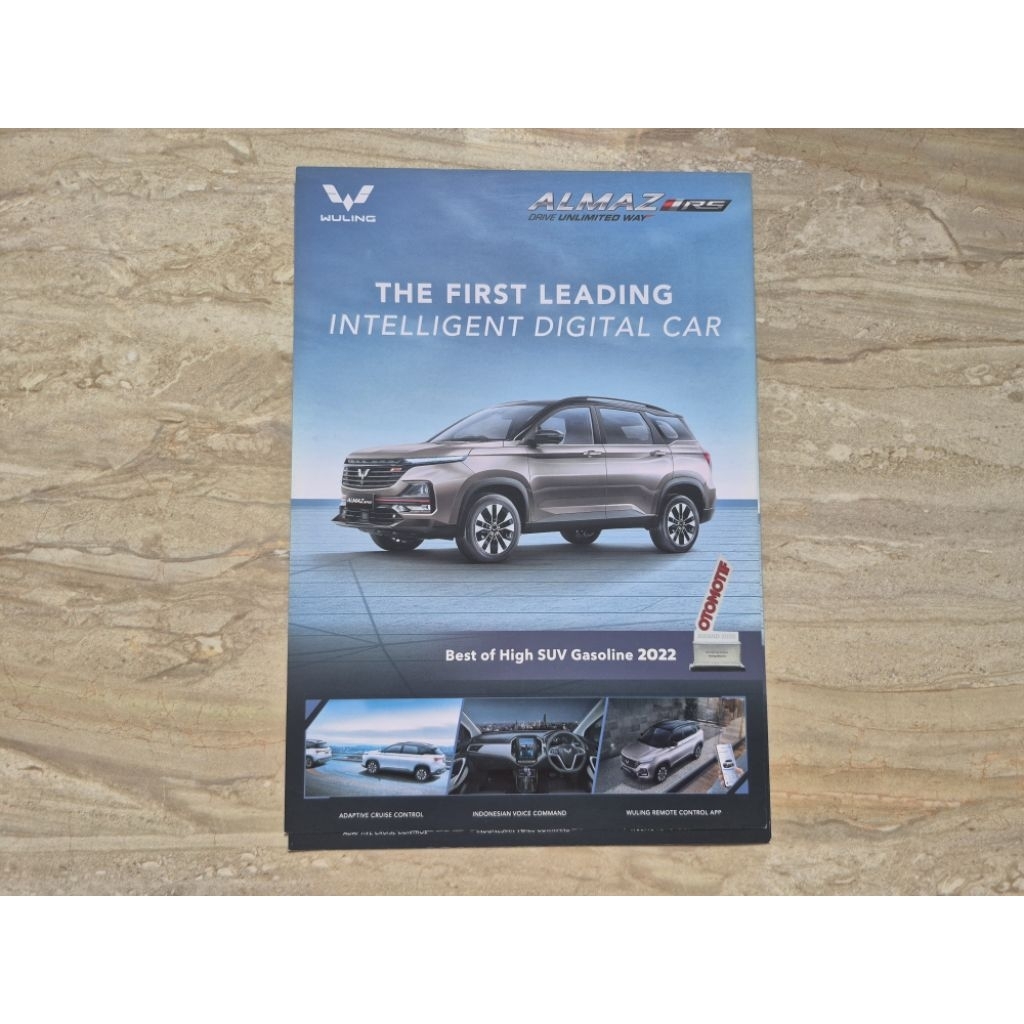 brosur katalog mobil wuling almaz rs 2022 flyer