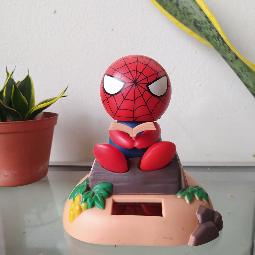 Spiderman Kepala Goyang | Pajangan Kepala Goyang
