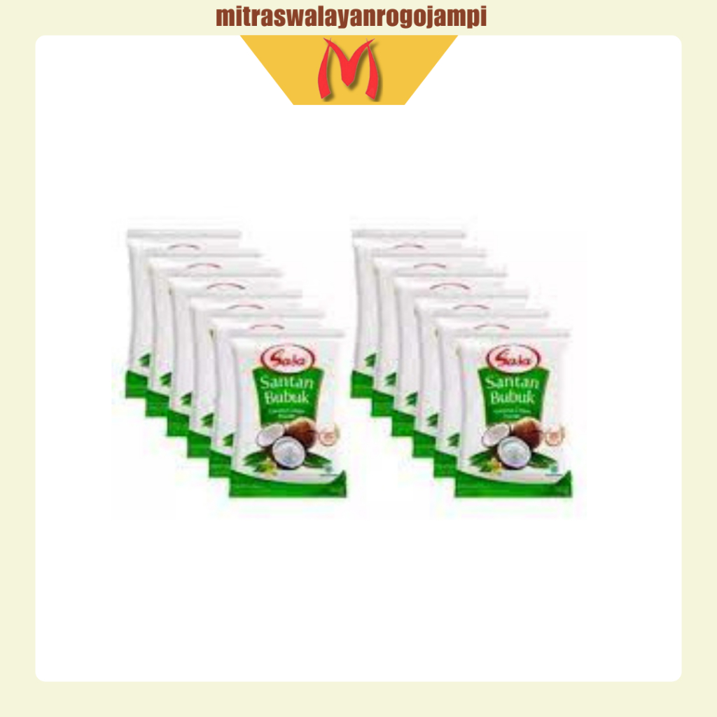 Sasa santan bubuk 20gr*12 (1 renteng)
