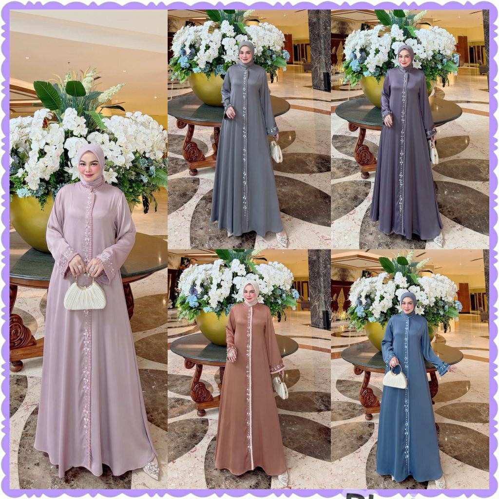 DRESS MUSLIM ORIGINAL/ DRESS MUSLIM MEWAH/BAJU MUSLIM MEWAH/BAJU MUSLIM BRANDED